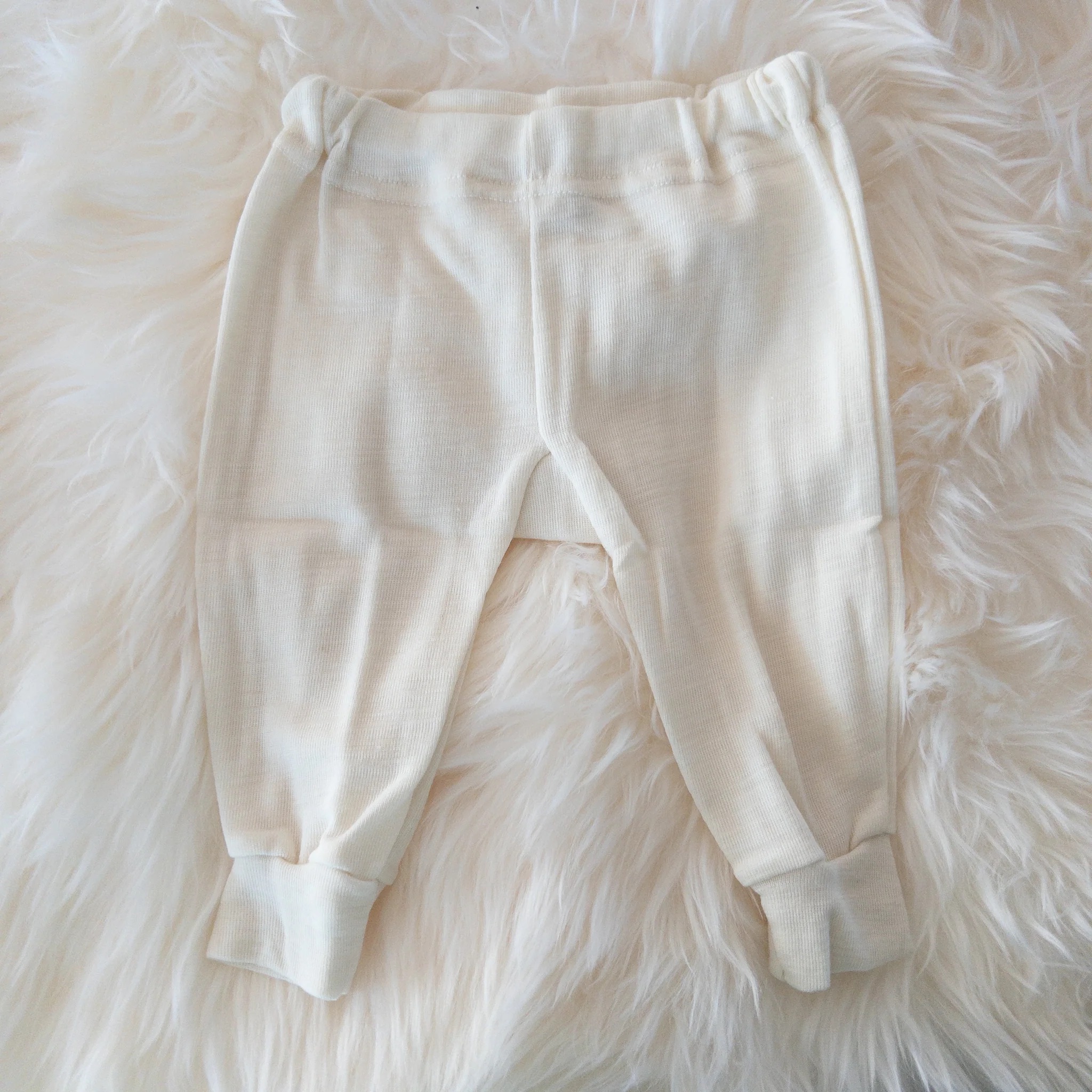 Hocosa baby long-underwear, wool/silk