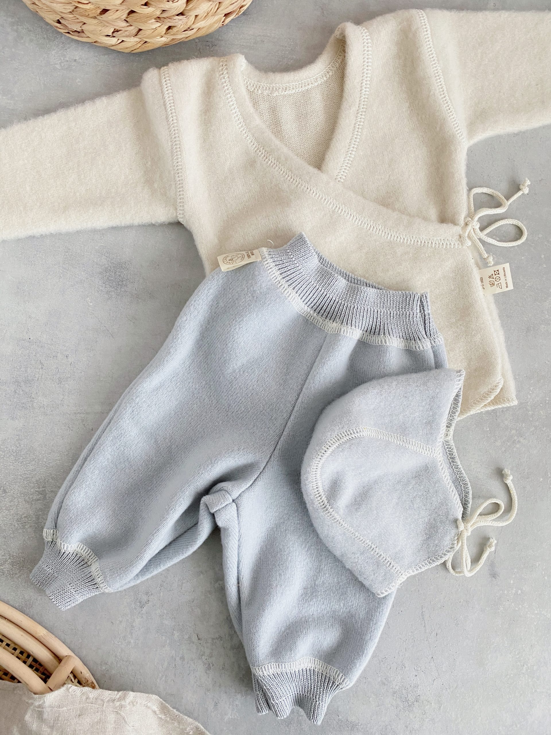 LANACare baby pants in organic merino wool